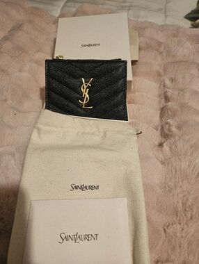 YSL Cassandre Matelasse Bi-Fold Wallet